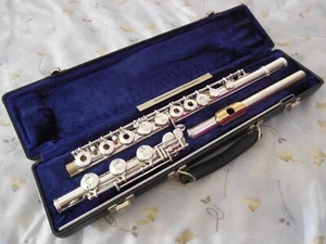 Gemeinhardt 3B LTD 3SHB Solid Silver Head Open Hole B Foot Flute Reconditioned - Picture 1 of 17