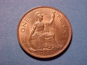 GREAT BRITAIN PENNY 1951 CH BU SCARCE BERMUDA ISSUE GEORGE VI - Picture 1 of 2