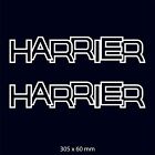 Retro Harrier Car Rally Race Hill Climb Automotive Vinyl Decals 1 Pair 305 mm
