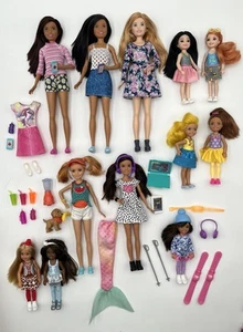 HUGE Barbie Babysitters Club Skipper Team Stacie Gaming Chelsea Doll Lot RARE - Picture 1 of 13