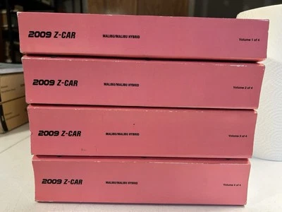 Chevrolet Malibu Hybrid Z 2009 auto fabricante de equipos originales manual de servicio 4 voltios 3,2 L 3,5 L 3,6 L Foto 1 de 4