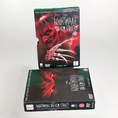 A Nightmare on Elm Street Collection Dvd Box Set REGION 2 UK RELEASE 7 Movies - image 1 of 4