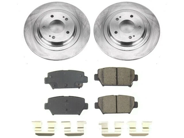Rear Brake Pad and Rotor Kit For 2018-2020 Mitsubishi Eclipse Cross 2019 KH535PM - Imagem 1 de 1
