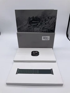 Apple Watch Ultra 2 49mm Cellular Titanium Case Medium Dark Green Alpine Loop - Zdjęcie 1 z 12