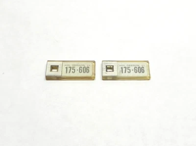 VINTAGE DISABLED AMERICAN VETERANS 1951 OREGON LICENSE PLATE KEYCHAIN 175-606 - Image 1 of 4