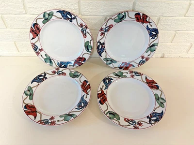 Plato de cena Sakura 10 3/4" Laredo, 1993, 4 unidades, tema occidental Foto 1 de 4