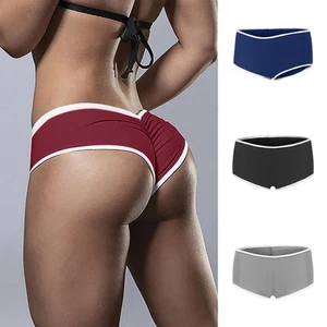 Damenmode Laufshorts Yoga Fitness Jogging Scrunch Mini Hot Pants - Picture 1 of 18