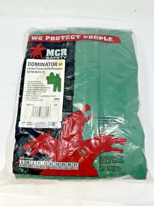NEW 2XL MCR Safety 3882X2 Dominator PVC/Polyester 2-Piece Rainsuit w/ Hood - Picture 1 of 3