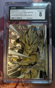 CGC 8 Energy Marker Gogeta DBS Fusion World (E-31)- Card Case & Sleeve Set 3 - Bild 1 von 1