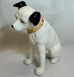 Vintage Nipper Dog RCA Victor HMV Figurine Japan Retro Ceramic Collectible - Picture 1 of 20