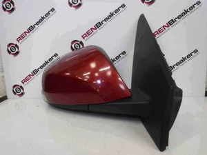 Renault Megane MK3 2008-2014 Drivers OS Wing Mirror Hatch Red TENNJ - Picture 1 of 2