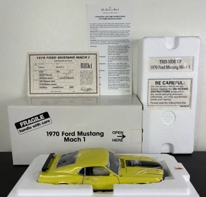 DANBURY MINT 1970 FORD MUSTANG MACH 1 - BRAND NEW NIB - Picture 1 of 10
