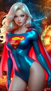 Poster copertina fumetto Supergirl 24X36 SPEDIZIONE GRATUITA - Foto 1 di 1