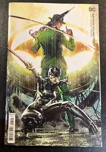 Batman Killing Time 1 Variant Kael Ngu Card Stock Cover Catwoman Harley Quinn