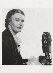 Postcard "Dorothy Thompson" Journalist Photo: Culver Pictures NrMINT Unused - Picture 1 of 2