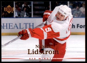 2007-08 Upper Deck Nicklas Lidstrom Detroit Red Wings #1
