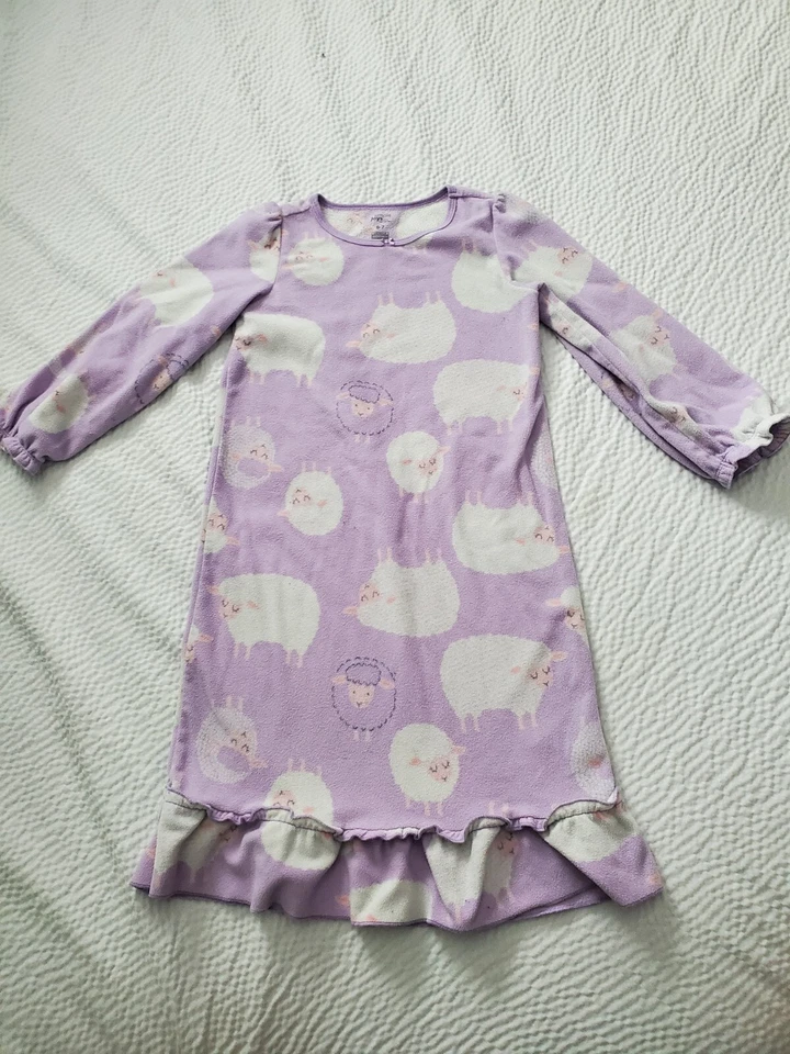 Camisón Carter's Girls polar púrpura oveja 6-7 Foto 1 de 1