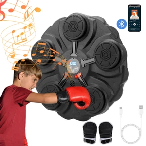 Bluetooth 9 Training Modes Smart Music Boxing Machine with 2Gloves Wall Mounted - Picture 1 of 17