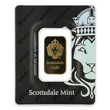 Scottsdale Lion 10 Gram Sztabka złota