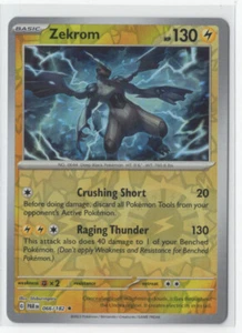 Pokemon Paradox Rift 066/182 Zekrom Reverse Holo - Picture 1 of 1