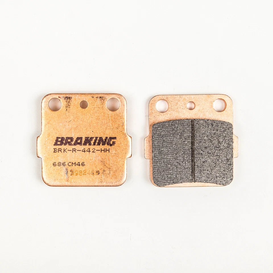 BRAKING 1980-2002 CR80R Honda BRAKE PAD SET SINTERED HIGH PERFORMANCE 686CM46 - Image 1 of 1