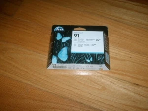 2017 GENUINE HP 91 Photo Black/Lt Gray PRINTHEAD DESIGNJET Z6100 C9463A NEW SEAL - Photo 1/1