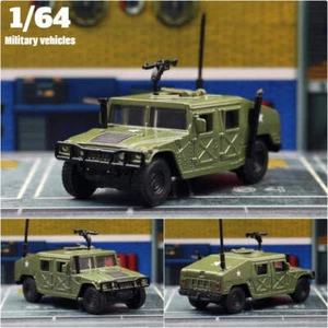 Hummer H1 Military Vehicle 1:64 Scale Model Car Metal Diecast Toy Collection - Picture 1 of 4