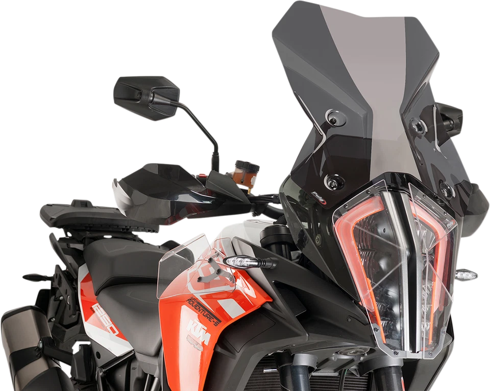 PUIG Touring Windscreen Dark Smoke for KTM 1290 Super Adventure 2017-2020 9717F - Image 1 of 1
