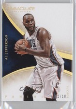 2013-14 Panini Immaculate Gold /10 Al Jefferson #98