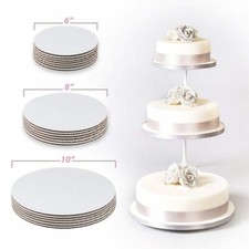 SOTTOTORTA doppio spessore 3MM BASE forte 6', 7', 8', 9', 10', 12' pollici CARD