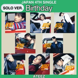 ATEEZ Birththday JAPAN 4th SINGLE Solo Jacket CD - Picture 1 of 10