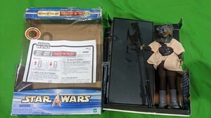 2002 STAR WARS 12" Princess Leia Boussh & Han Solo Carbonite - see Description  - Picture 1 of 10