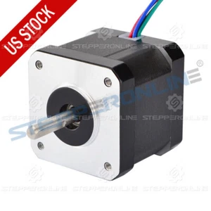 STEPPERONLINE 0.9deg Nema 17 Stepper Motor 51oz.in 0.9A 42x39mm 4 Wires CNC - Picture 1 of 5