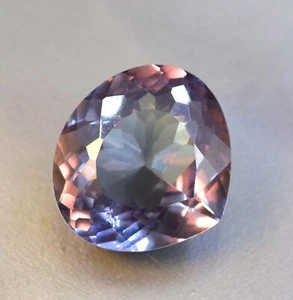 12.15 Ct Natural AAA+ Color Changing Alexandrite Heart Cut Loose Gem Certified - Picture 1 of 7