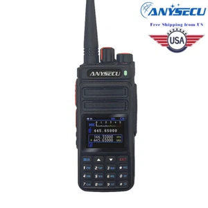 ANYSECU UVF9plus Doble Banda Doble Pantalla 10W con Función Contador de Frecuencia - Imagen 1 de 10