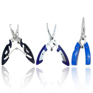 1X Alicates de Pesca Tijeras Cortador de Línea Anillo Dividido Gancho Removedor Herramienta Multifunción - Imagen 1 de 24