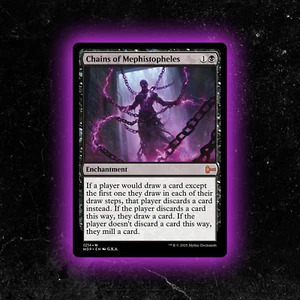 Chains of Mephistopheles - Custom Magic: The Gathering Card - High-Quality - Picture 1 of 6