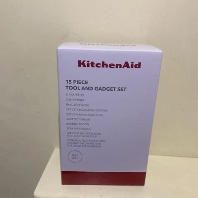 KitchenAid 15 Piece Tool and Gadget Set - Euro Peeler , Can Opener Etc - Image 1 of 4