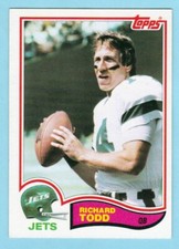 1982 Topps Football Cards Complete Your Set