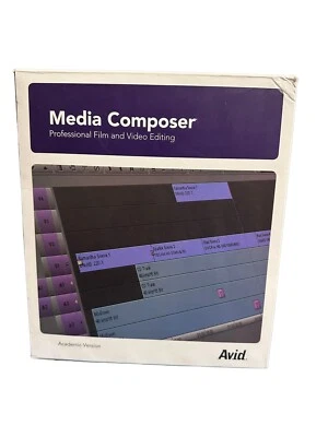 Avid Media Composer Professional Film Video Editing Academic Version 4.X Kit - Image 1 of 4