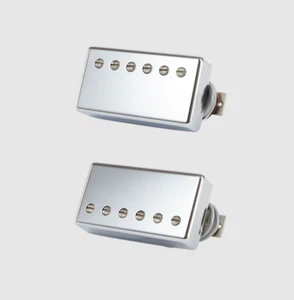 USA Gibson Classic 57 & 57 + Plus Guitar Pickup Set 4-Conductor Nickel - Picture 1 of 2