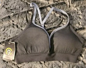NEW Champion C9 Sports Bra - Duo Dry Gray & Blue w/Multi Straps Size Small - Picture 1 of 2