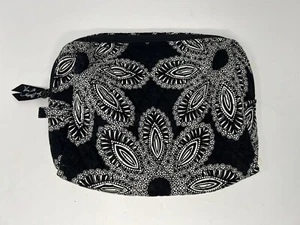 Vera Bradley Medium Cosmetic Bag Blanco Bouquet - Picture 1 of 4