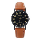 Luxury Watch for Men Leather Strap Belt Quartz Watch Stainless Steel Watch