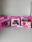 Lot de 3 chaussures Barbie and Ken Little Extras 1998, cool, décontracté neuf dans sa boîte