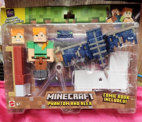 Minecraft Phantom And Alex Cover