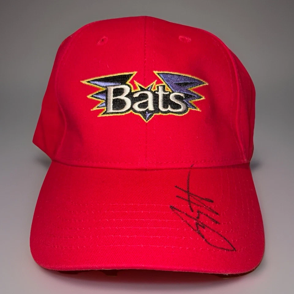 JOEY VOTTO SIGNED HAT LOUISVILLE BATS REDS TRIPLE A CINCINNATI ALL STAR W COA - Image 1 of 3