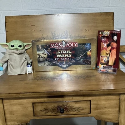 Star Wars Episode 1 Monopoly (3D Collector's Edition Game) Factory Sealed + xtra - Image 1 of 4