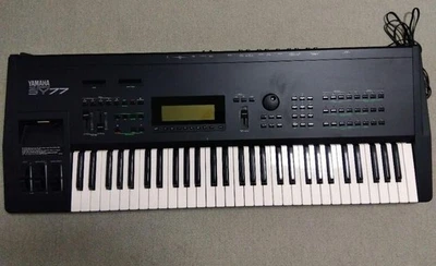 Yamaha SY77 61keys Synthesizer Keyboard MÜLL gebraucht aus Japan - Bild 1 von 4