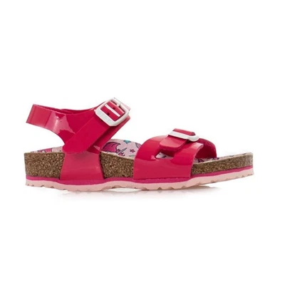 Chaussures enfants Birkenstock Rio Kids BF Patent Unicorn 1018829 Rouge - Photo 1/4